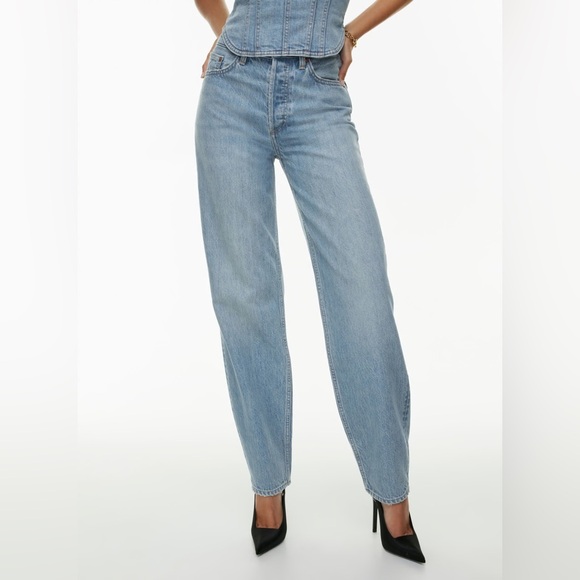 Denim Forum The '80s Jody Hi-Rise Baggy Taper Jean - Picture 6 of 13